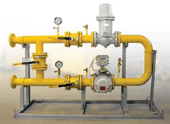 Пункт учета газа ПУГ-Р рамное исполнение для коммерческого учета газа